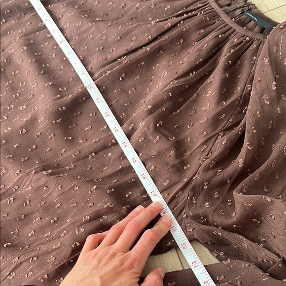 ASOS Brown Long Sleeve Dress - Picture 10 of 15